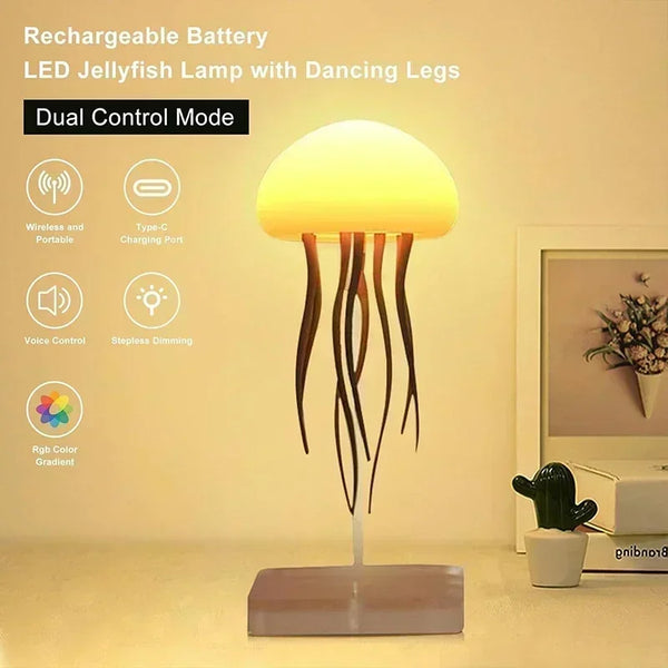 Tranquil Jellyfish Light Show